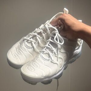 VM White Sneakers with Translucent Sole